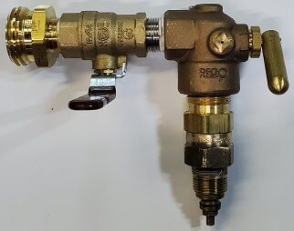 Liquid Evacuation Valve Assembly (90deg old style Rego Chek-Lok) - Image 6