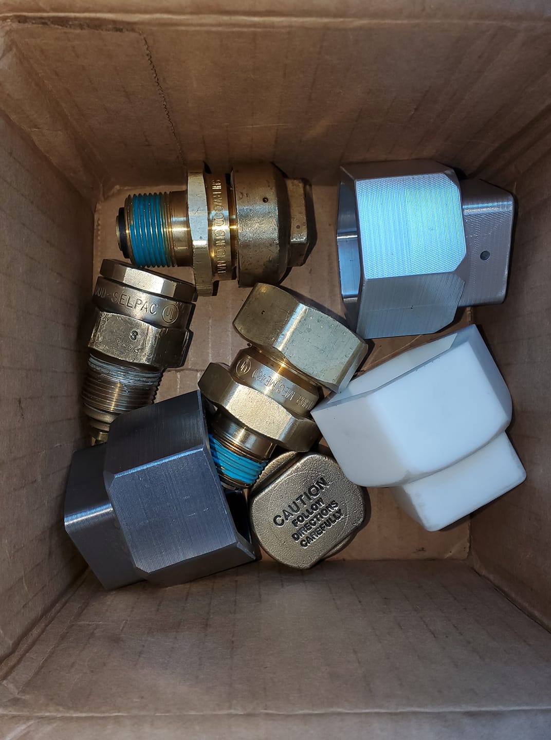 I designed the ALL-N-ONE socket so that a single tool can be used on 4 of the most common liquid withdrawal valve caps. SKU: R40-ALL-N-ONE