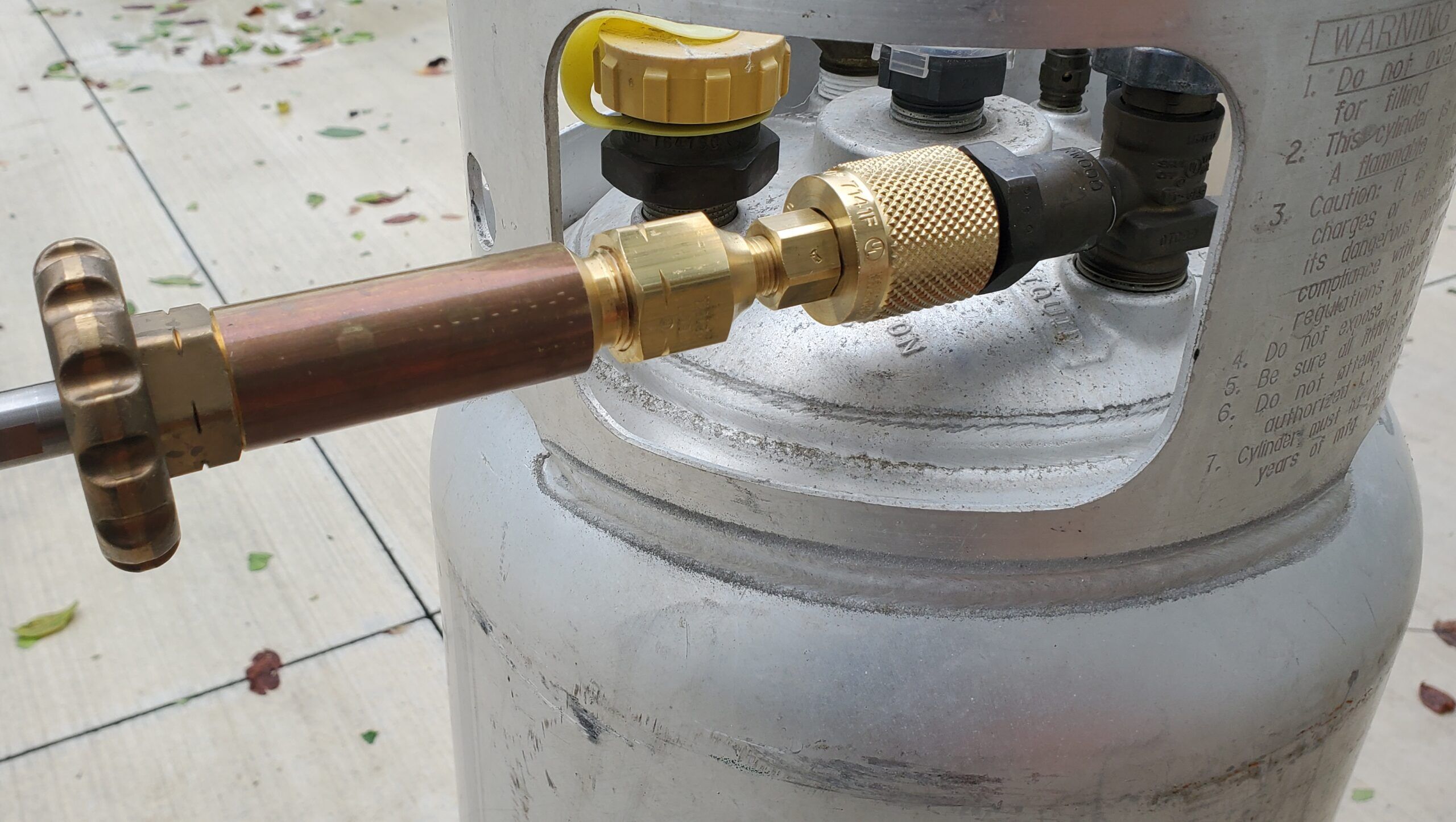 POL to Forklift (1-1/4" ACME) adapter