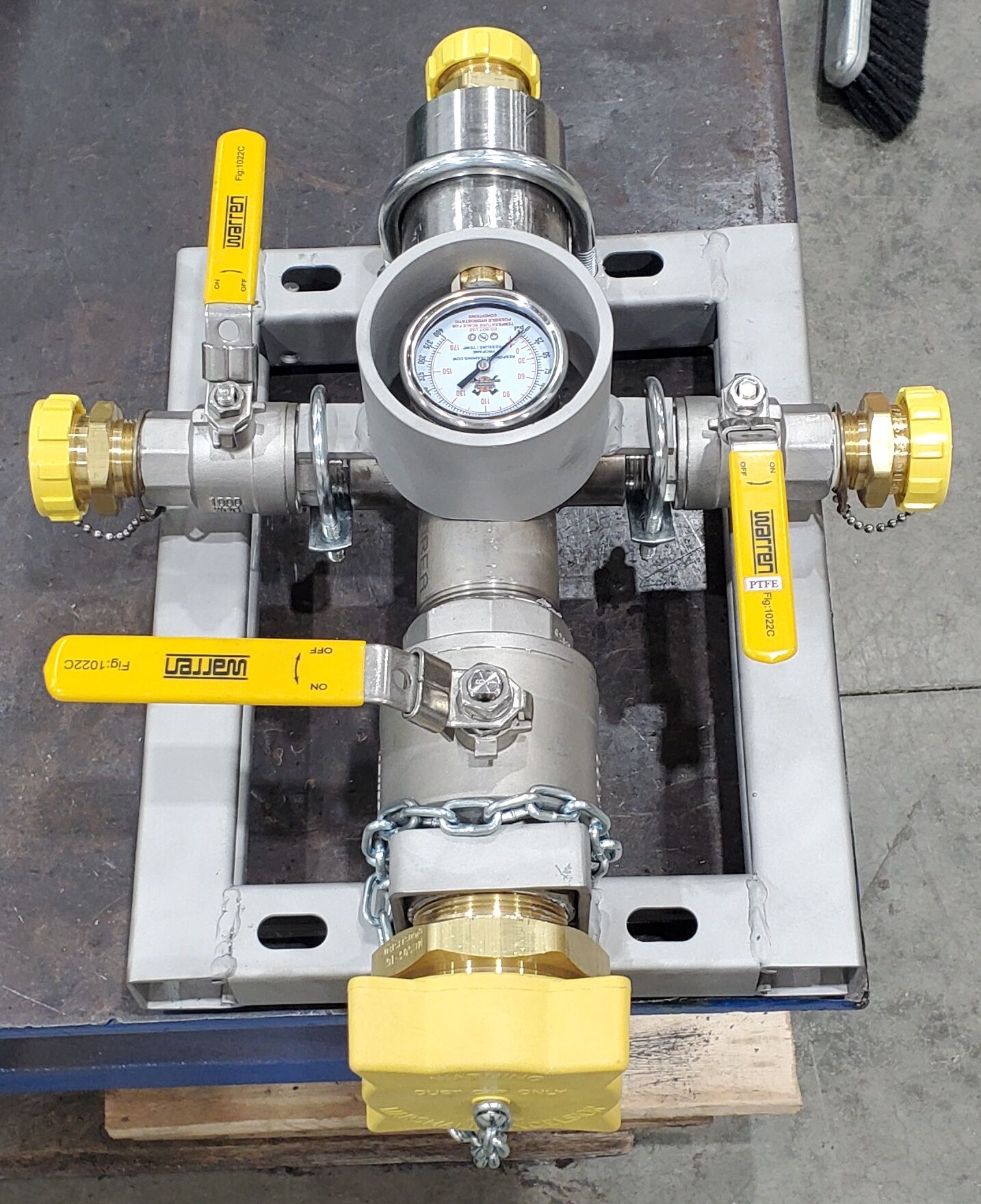 2-Inch 3-Port Propane Distribution Manifold - Image 3