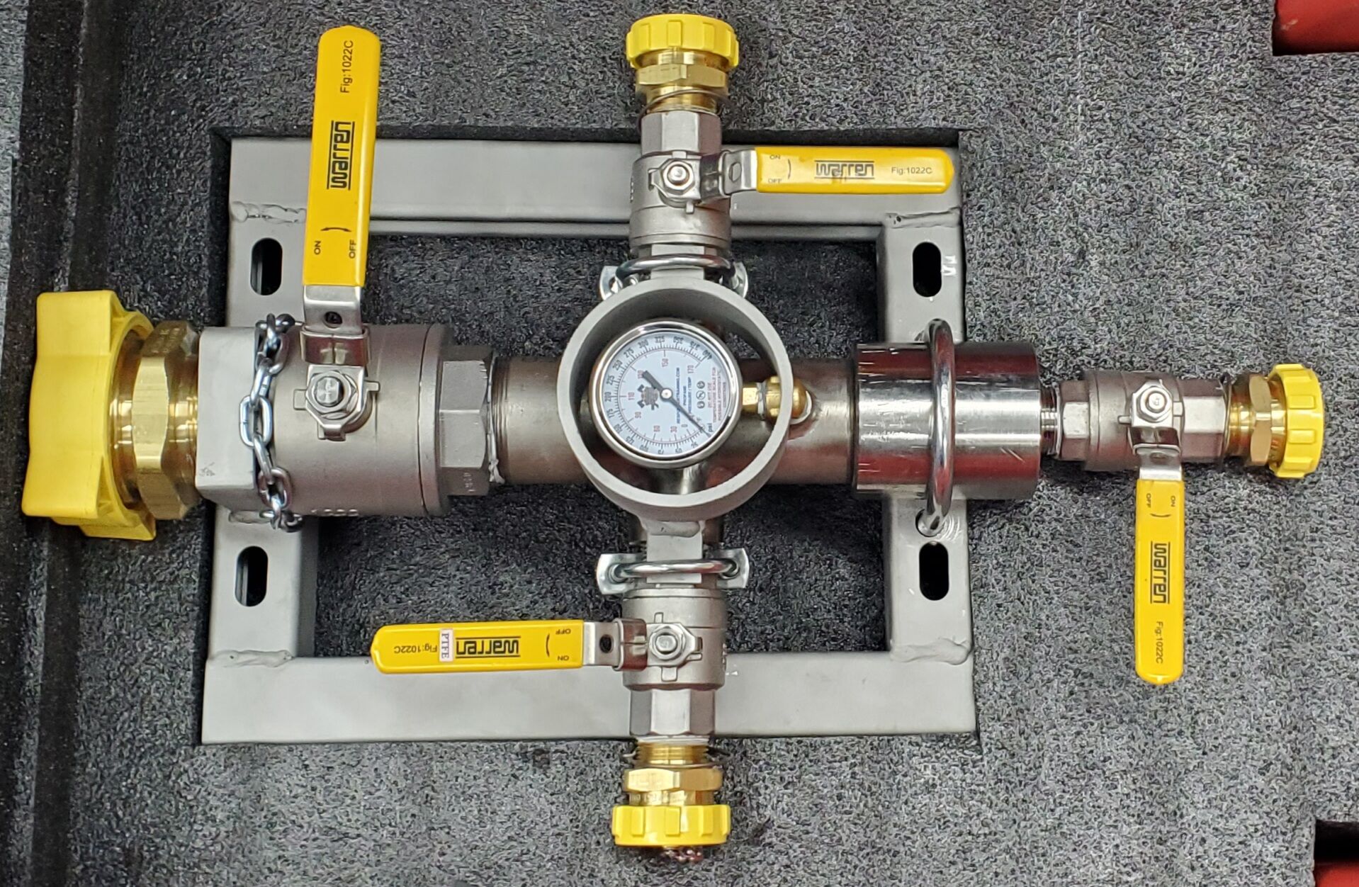 2-Inch 3-Port Propane Distribution Manifold - Image 5